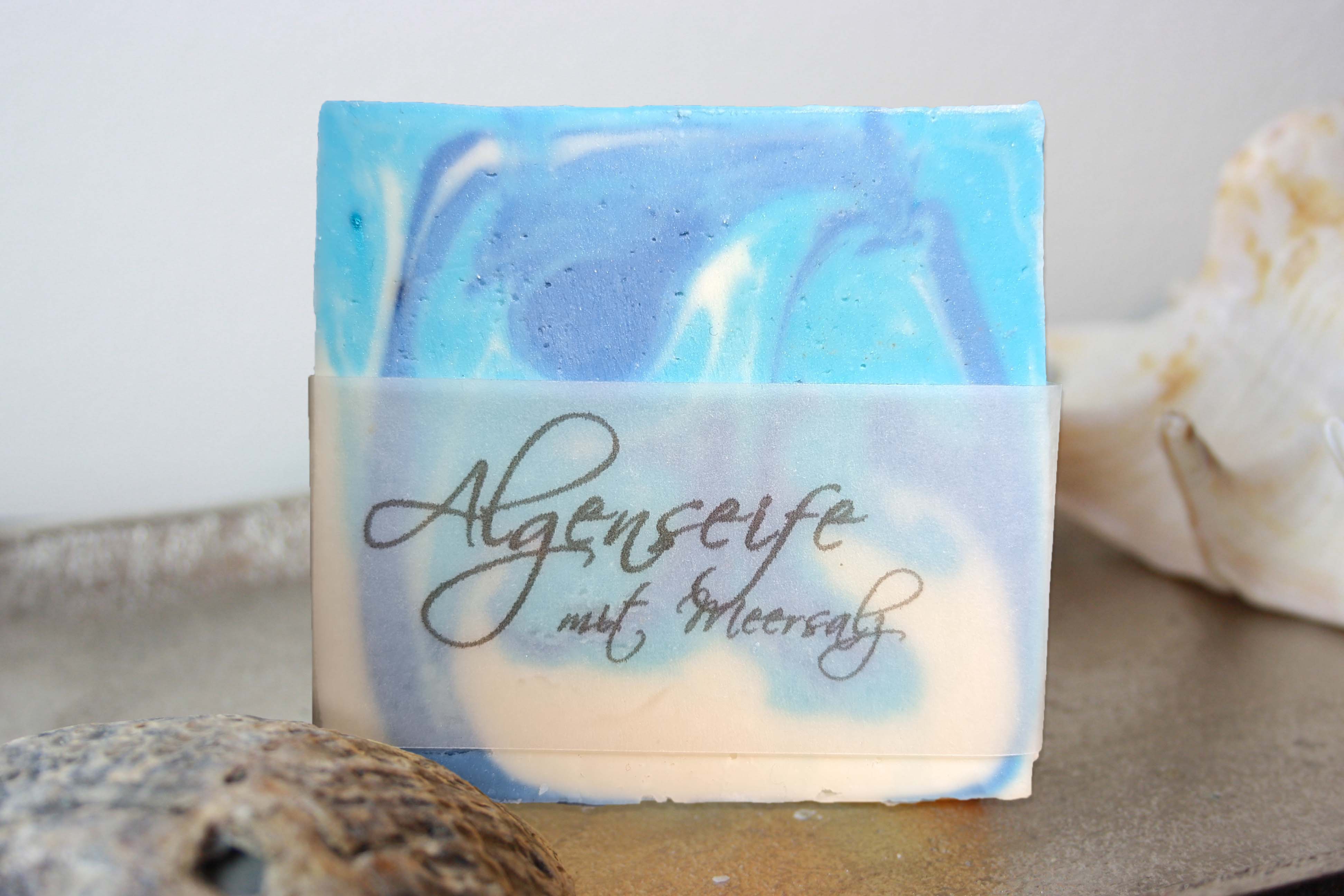 Algenseife mit Meersalz