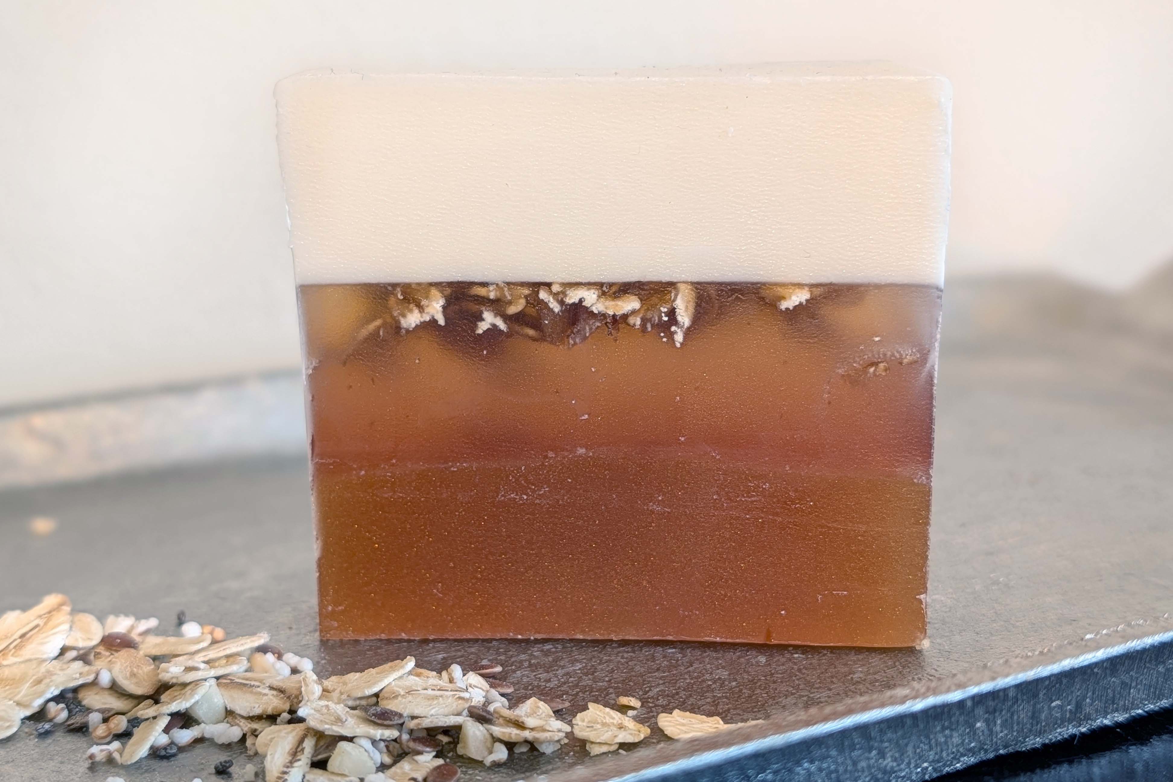 Hafer-Milch-Honig Seife